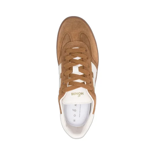Hogan H647 Logo-Patch Low-Top Sneakers