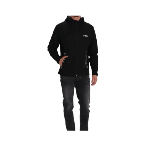 Hooded Zip-Up Track Jacket