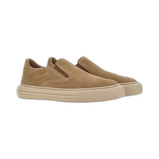 Suede Slip-On Sneakers