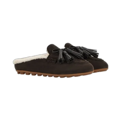 Suede Slippers