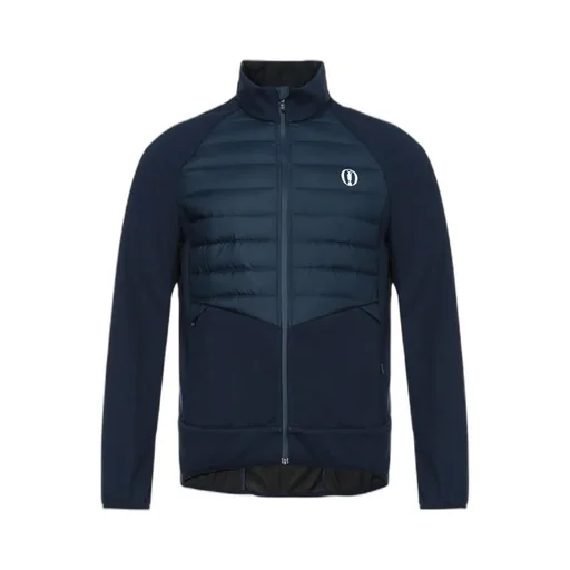 High-Necked Quilted Down Jacket