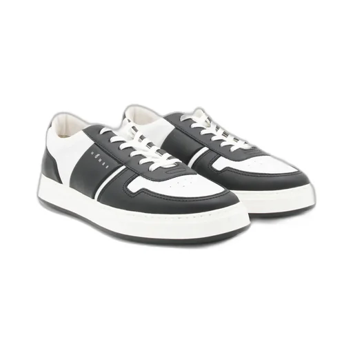 Leather Panelled Sneakers