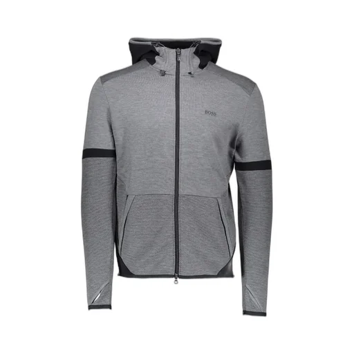 Logo Hooded Casual Jacket