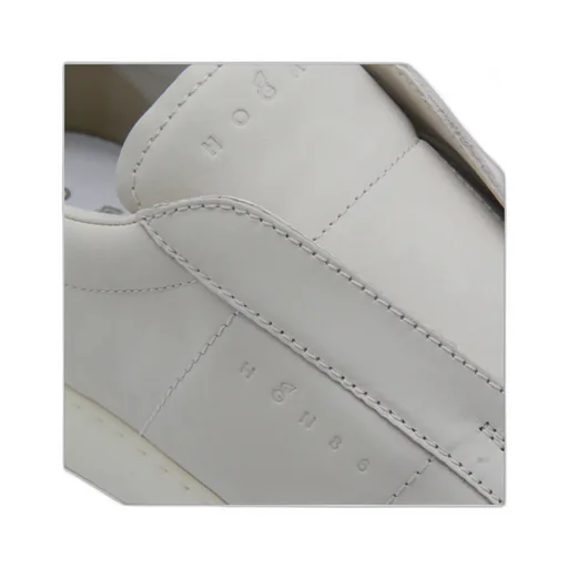 Leather Slip-On Sneakers