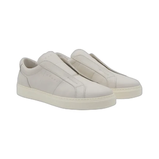 Leather Slip-On Sneakers