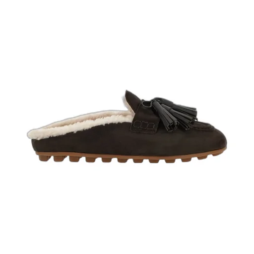 Suede Slippers