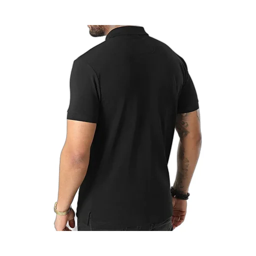 Logo Button-Down Polo Shirt