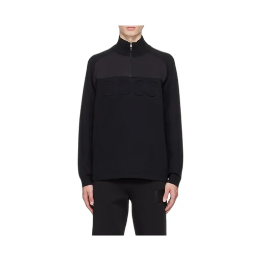 Logo Semi-Zipper Sweater