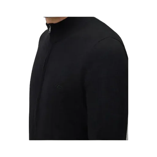 Logo-Print Zip-Front Jumper