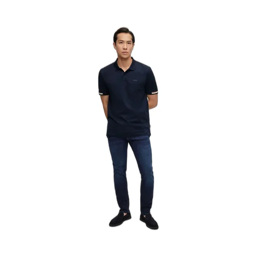 Rubberized Logo Regular-Fit Polo Shirt