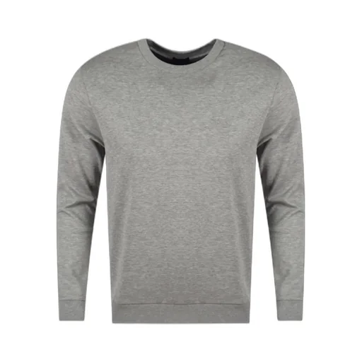 Round Collar Logo Sweater