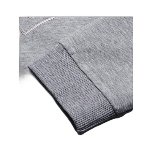 Curved Logo-Embroidered Drawstring Hoodie