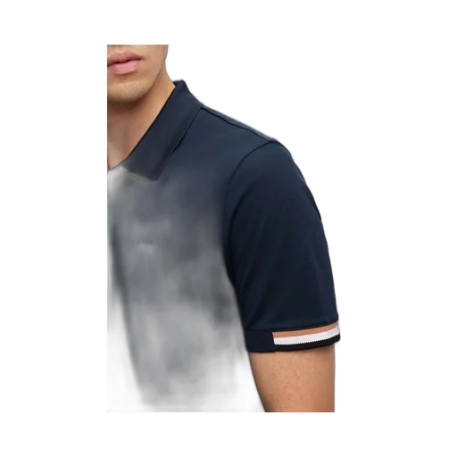Rubberized Logo Regular-Fit Polo Shirt