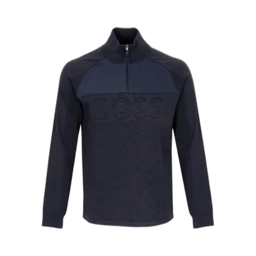 Semi-Zipper Sweater