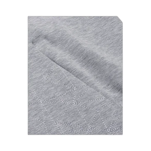 Curved Logo-Embroidered Drawstring Hoodie