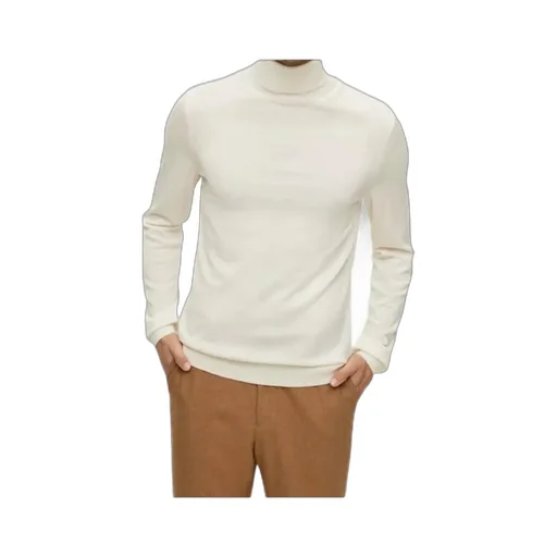 Roll-Neck Knitted Jumper