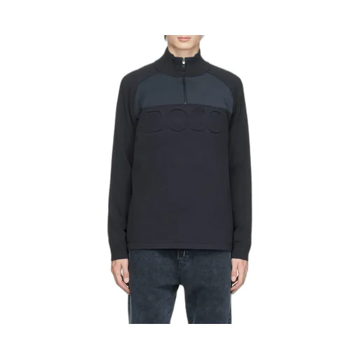 Semi-Zipper Sweater