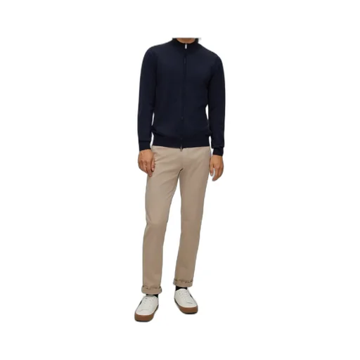Zip-Up Virgin Wool Cardigan