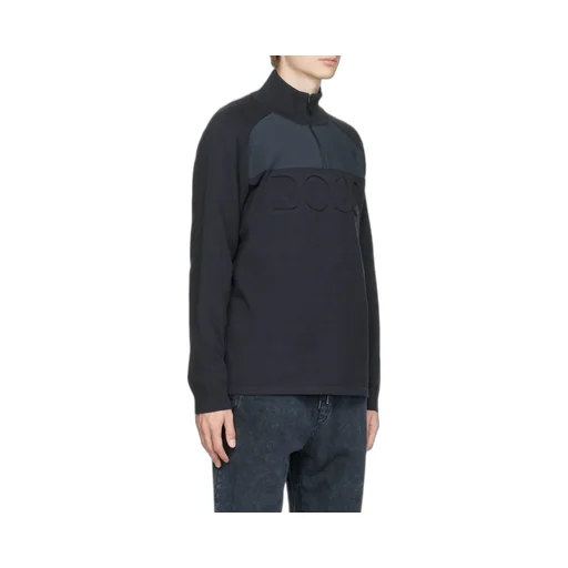 Semi-Zipper Sweater
