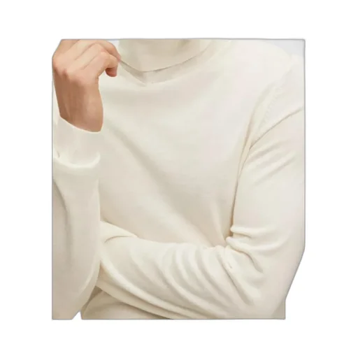 Roll-Neck Knitted Jumper