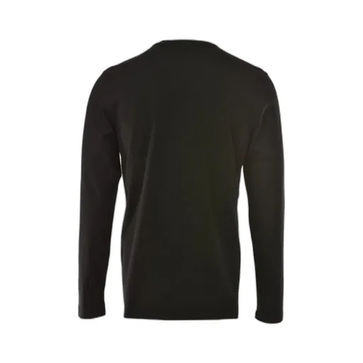 T-Shirt With Round Neck And Long Sleeves