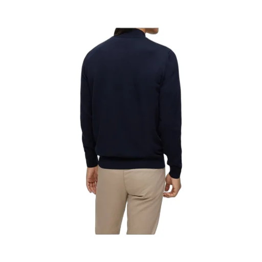 Zip-Up Virgin Wool Cardigan