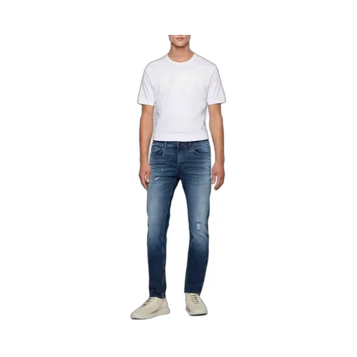 Logo Details Jeans