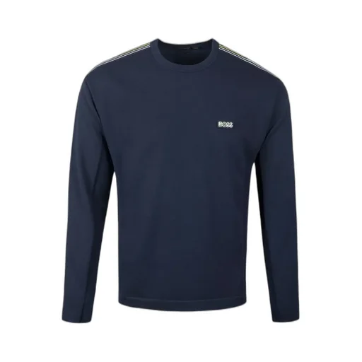 Round-Collar Long-Sleeve Hoodie