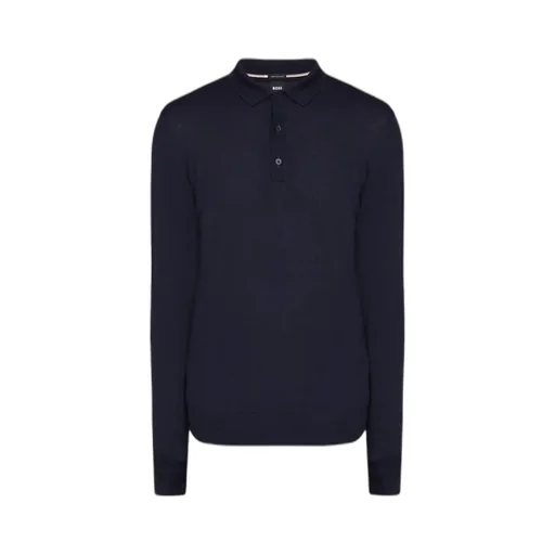 Long-Sleeved Polo Shirt