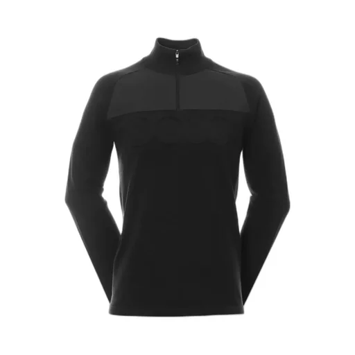 Logo Semi-Zipper Sweater