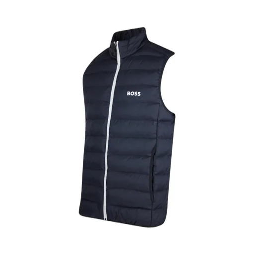 Water-Repellent Logo-Printed Zipped Gilet