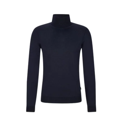Roll-Neck Knitted Jumper
