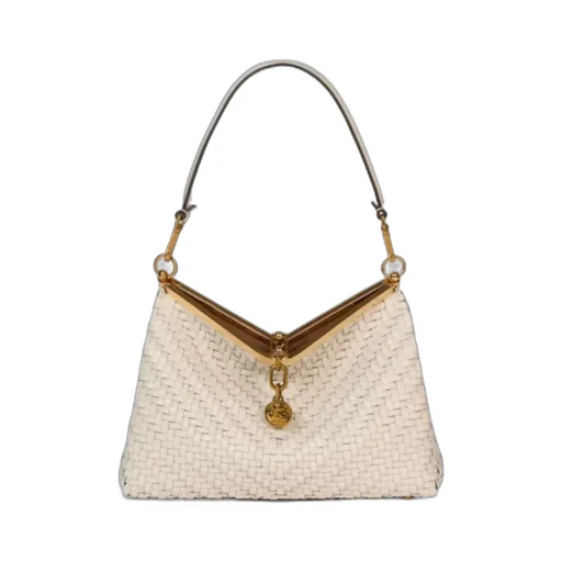 Medium Woven Vela Bag