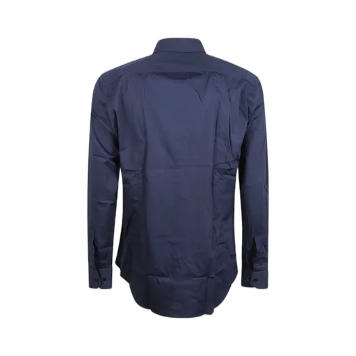 Plain-Coloured Button-Down Shirt
