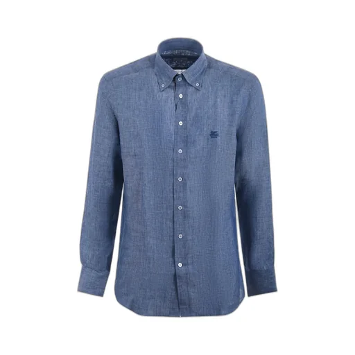 Logo Embroidered Regular Fit Shirt