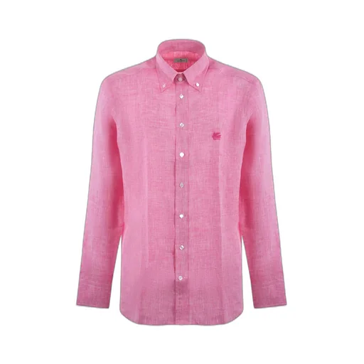 Logo Embroidered Regular Fit Shirt