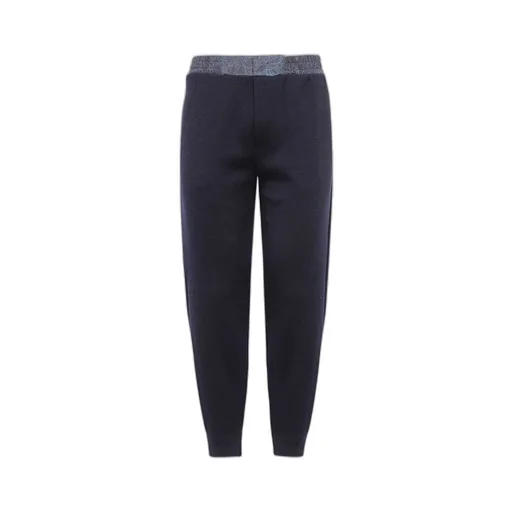 Paisley Printed-Band Tapered-Leg Track Trousers