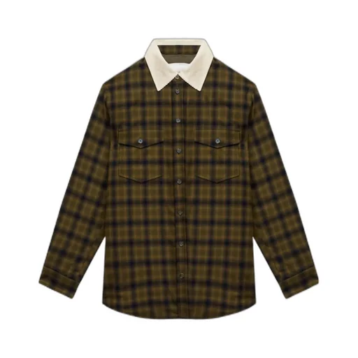Checked Shirt Jacket
