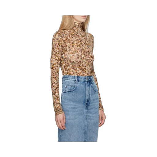 Multicolored Printed Knitted Top