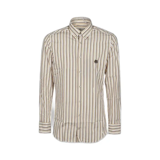 Striped Long-Sleeved Shirt
