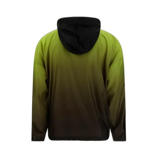 Logo-Print Zip-Up Hooded Jacket