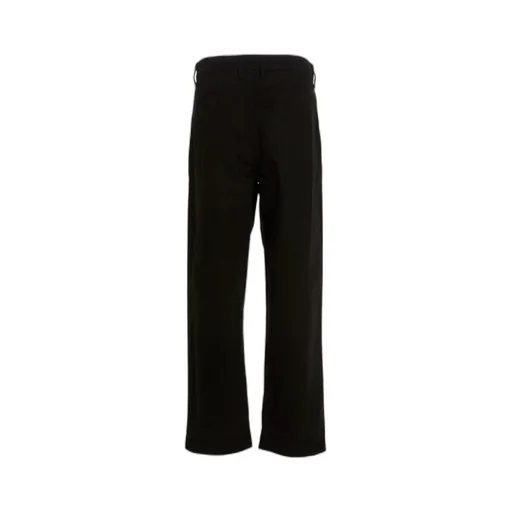 Logo-Embroidered Straight-Leg Trousers