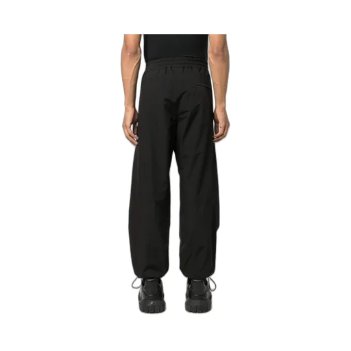 Logo Patch Straight-Leg Trousers