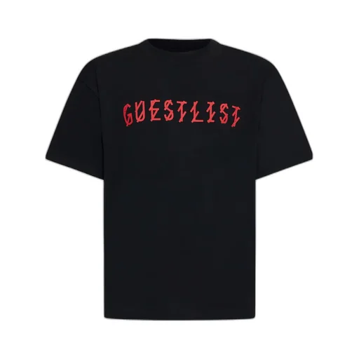 Lasered Cotton T-Shirt