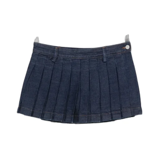 Pleated Half-Length Skirt