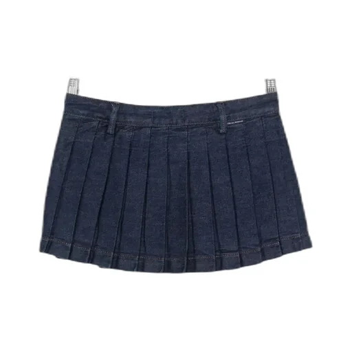 Pleated Half-Length Skirt