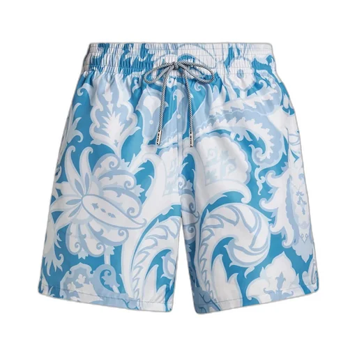 Summer Paisley Swim Shorts