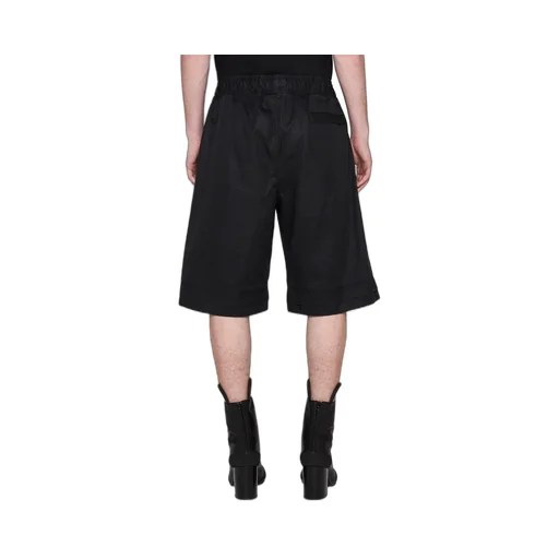 Embossed-Logo Knee-Length Shorts