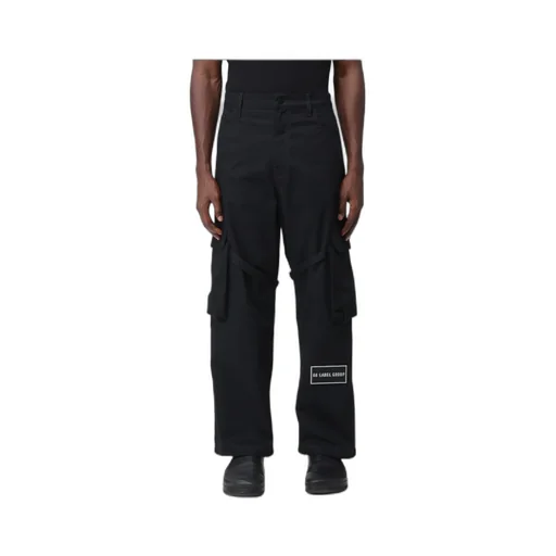 Logo-Patch Cargo Trousers