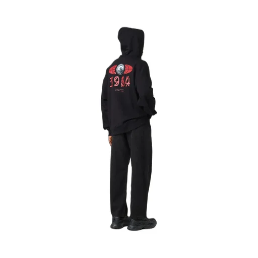 Graphic-Print Cotton Hoodie